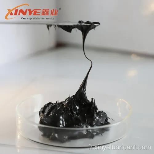 Molybdenum Disulfure Grease Black Grease Couleur Utilisation pour l'équipement de rouleau chaud en plastique Lubrification